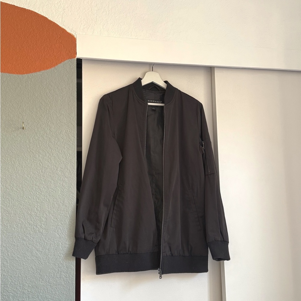 Black Bomber Jacket